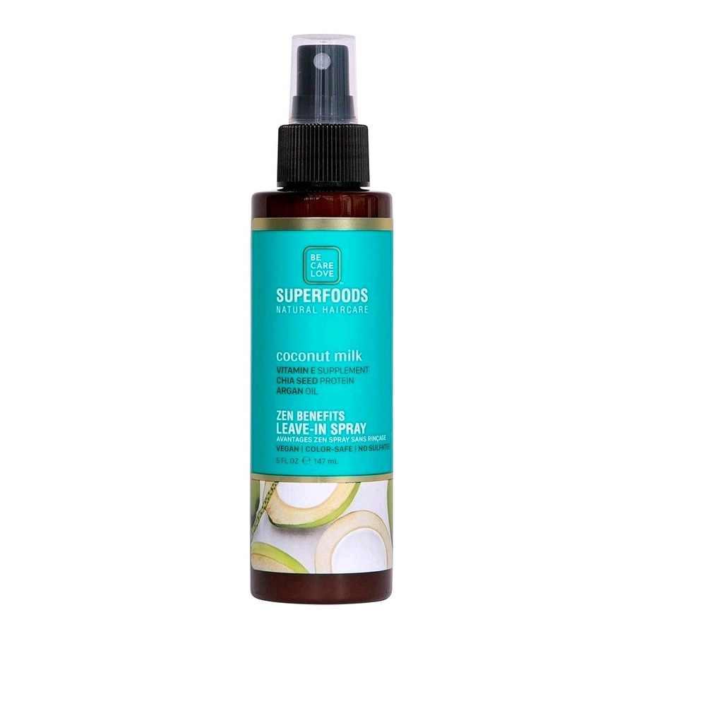 Be Care Love Zen Benefits Leave-In Spray Coconut Milk 5 fl‎ oz